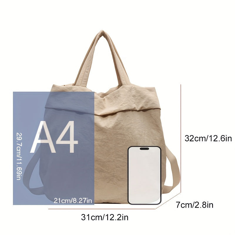 Women Crossbody Bag, Weekender Tote Bag for Girls, Large Hangbag with Shoulder and Carrying Strap Hobo Gym Bag for Sport/Yoga