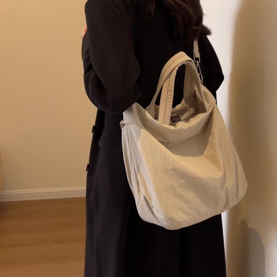 Women Crossbody Bag, Weekender Tote Bag for Girls, Large Hangbag with Shoulder and Carrying Strap Hobo Gym Bag for Sport/Yoga