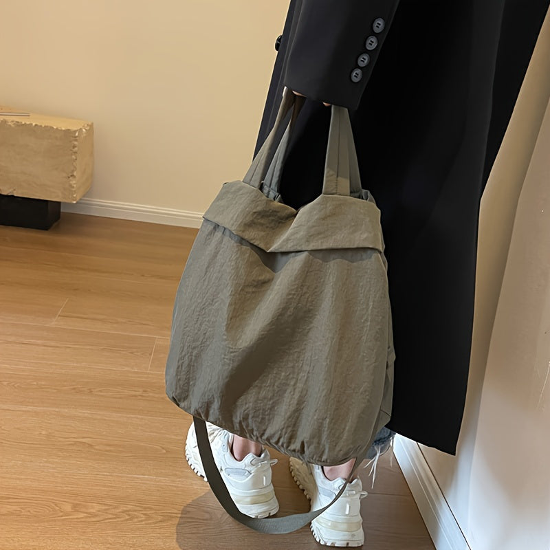 Women Crossbody Bag, Weekender Tote Bag for Girls, Large Hangbag with Shoulder and Carrying Strap Hobo Gym Bag for Sport/Yoga